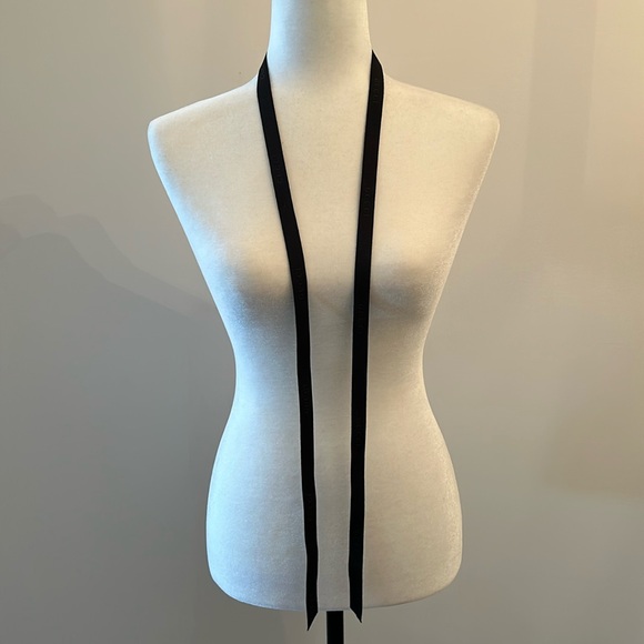 Gucci black grosgrain ribbon 57 inch - Picture 3 of 7